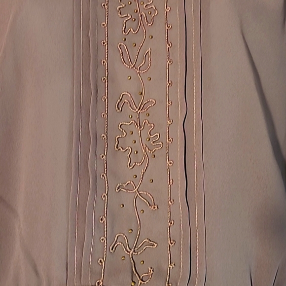 Vintage Sheer Blouse by Pat Richards - Picture 4 of 7